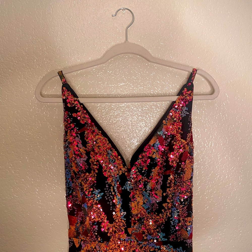 Dress the Population Sequin Midi Dress🖤💗 - Picture 1 of 3
